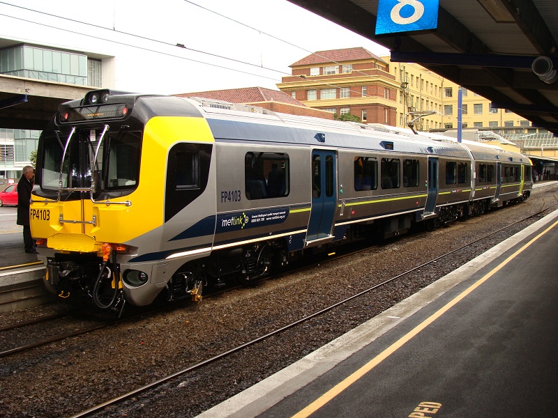 A Matangi electric train