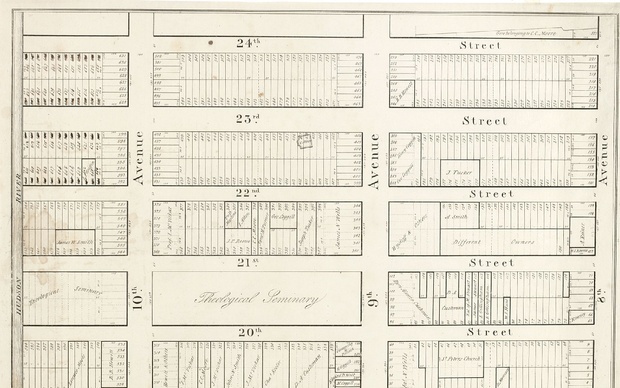 City plan of New York