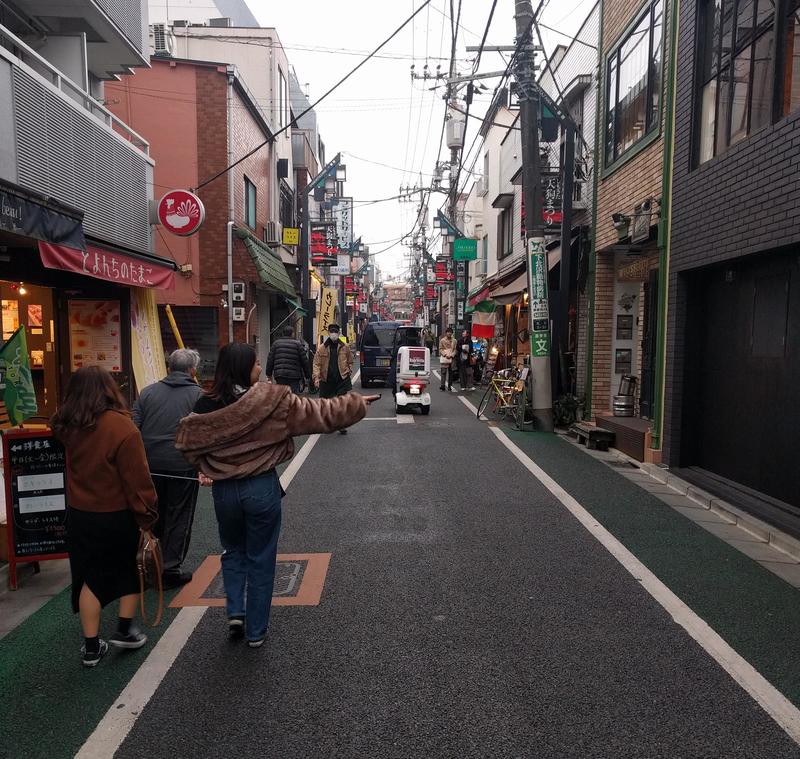 Typically narrow shopping street in Shimo-Kitazawa, Tokyo
